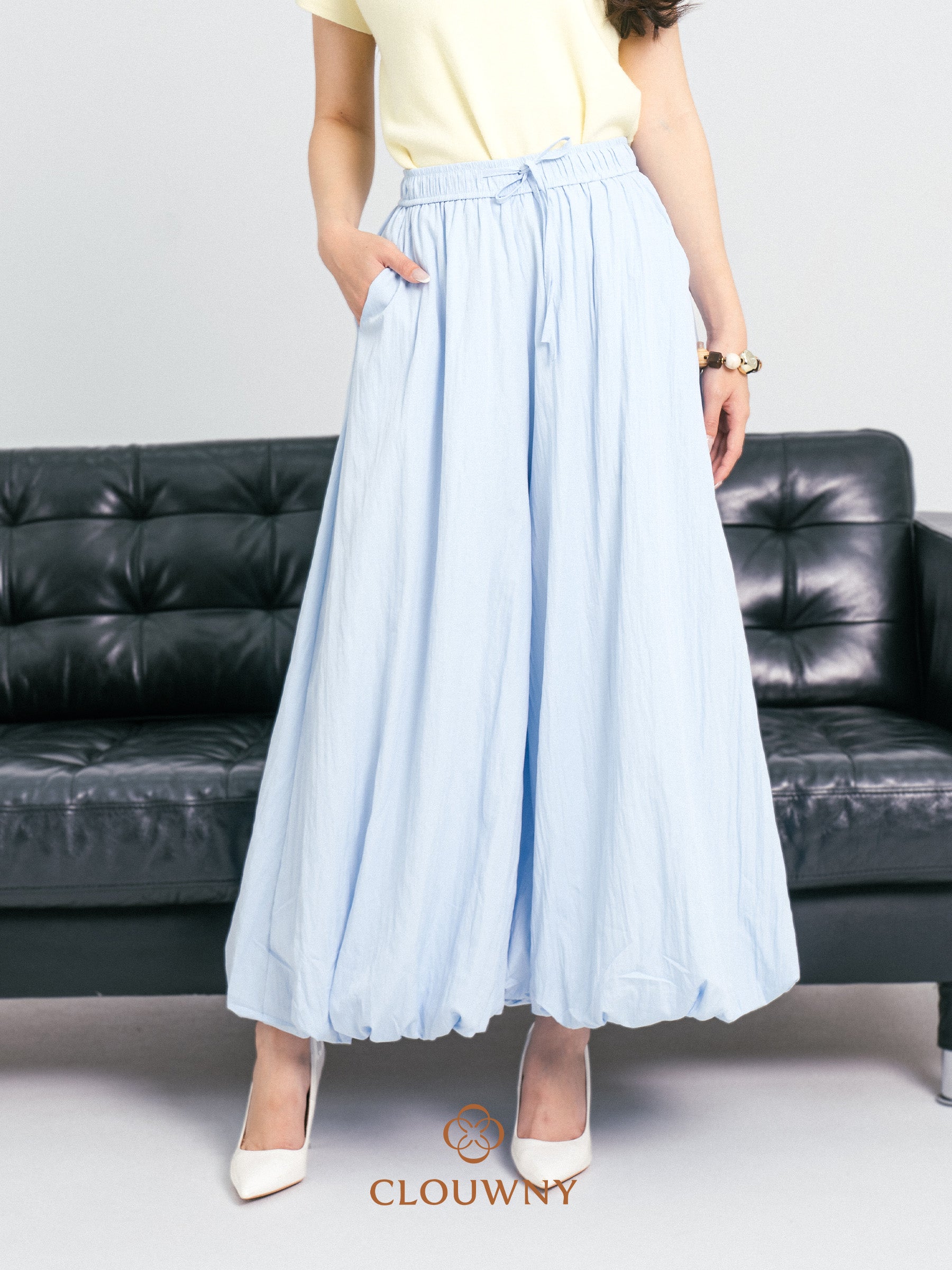 Sasya Ballon Pants - Blue